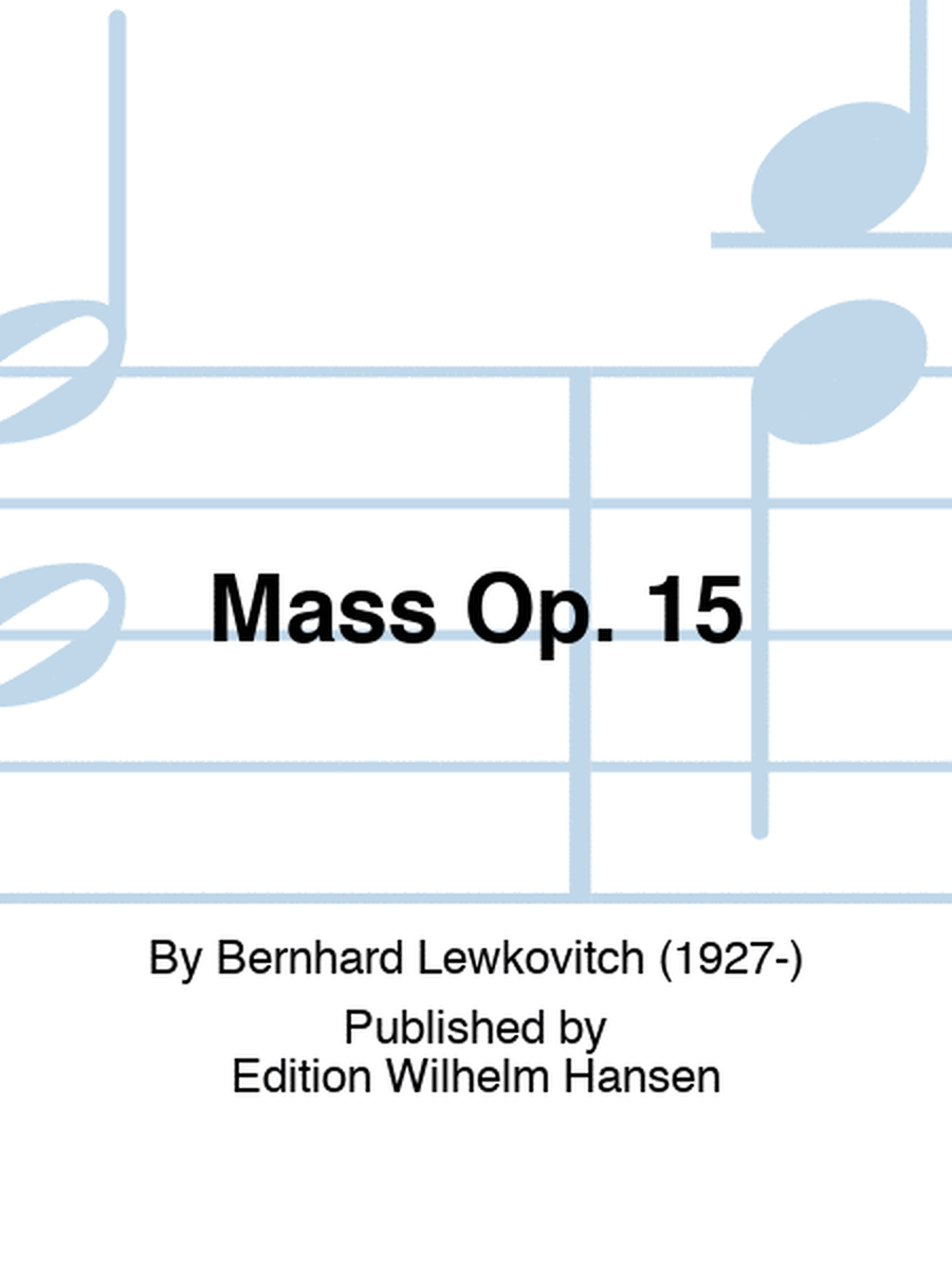 Mass Op. 15