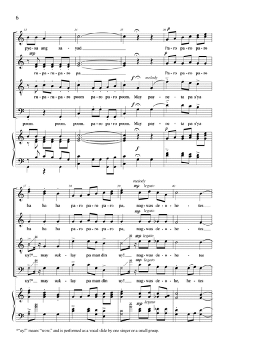 Paruparong Bukid (Field Butterfly) (arr. George Hernandez)