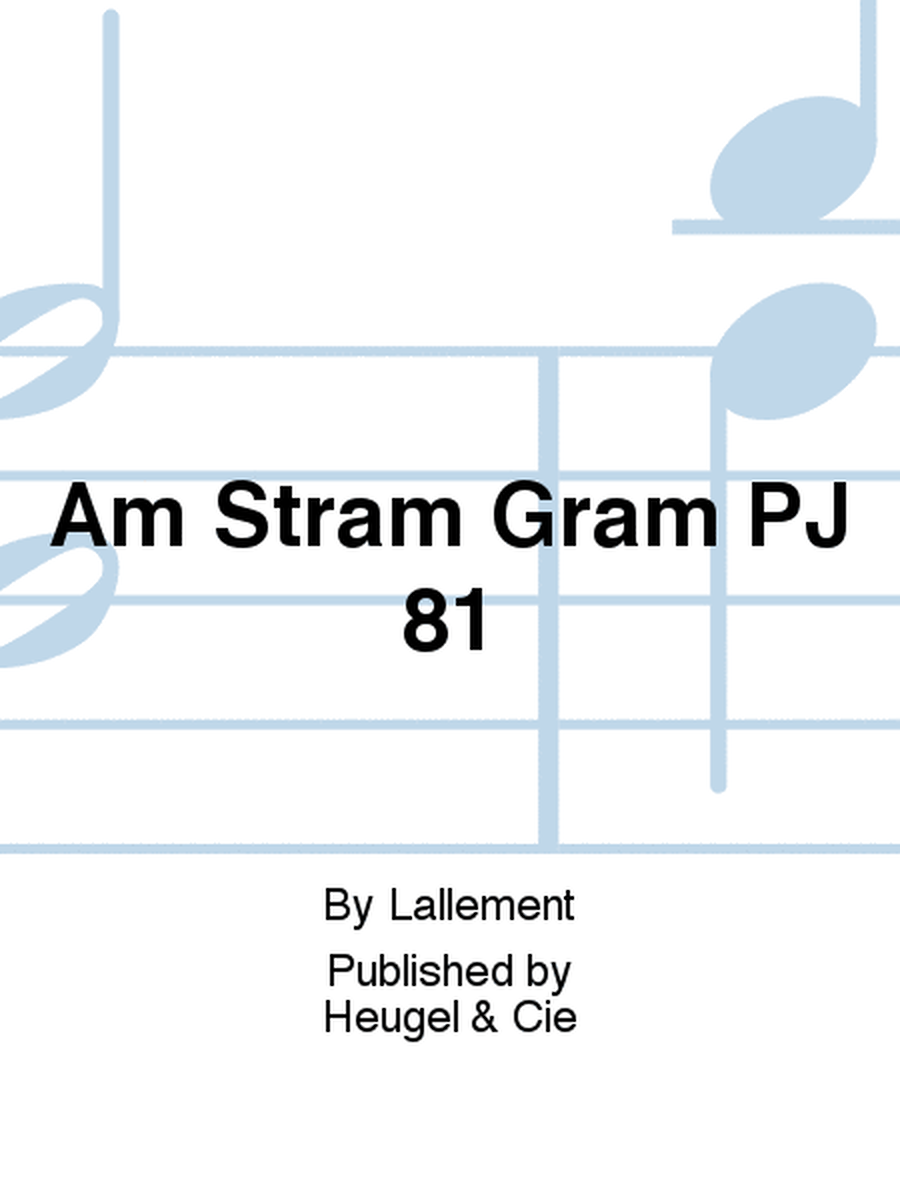 Am Stram Gram PJ 81