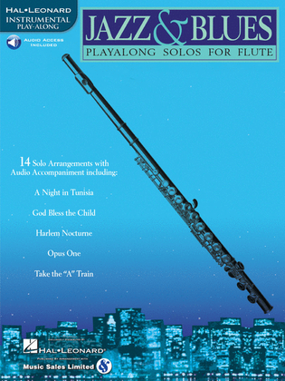 Book cover for Jazz & Blues - Flute
