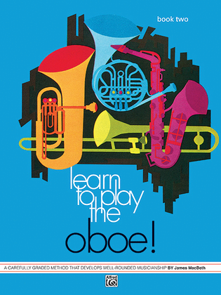 Book cover for Learn to Play Oboe, Book 2