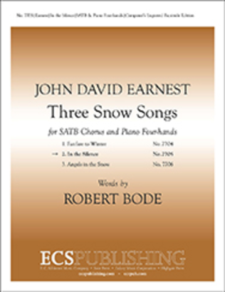 Book cover for Three Snow Songs: 2. In the Silence