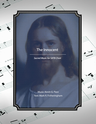 Book cover for The Innocent, sacred music for SATB choir