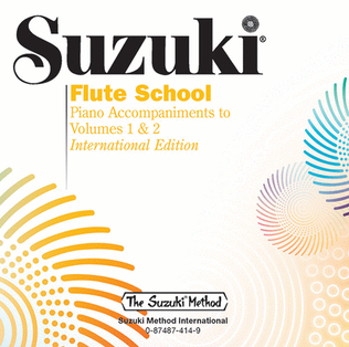 Book cover for Suzuki Flute School, Volumes 1 & 2