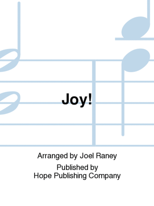 Book cover for JOY! (Musical)