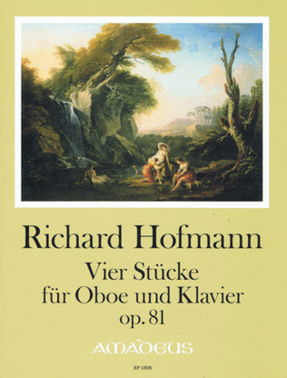 Book cover for Four pieces op. 81