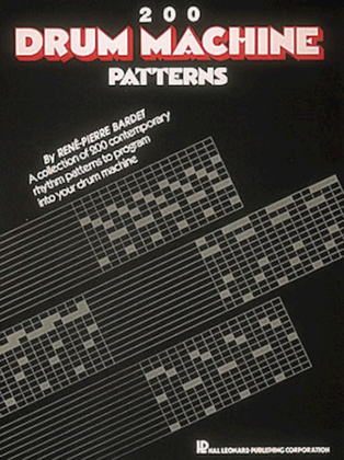 Book cover for 200 Drum Machine Patterns