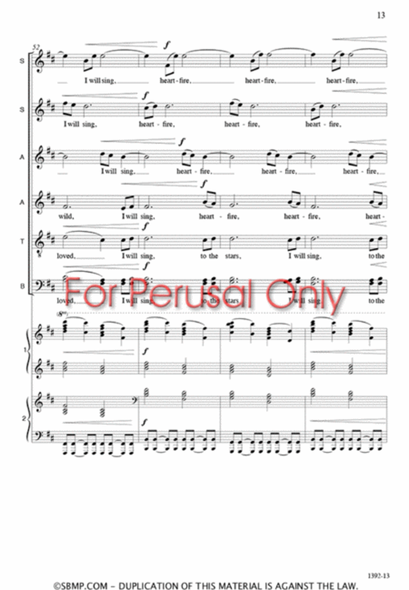 Joy - SATB Octavo image number null