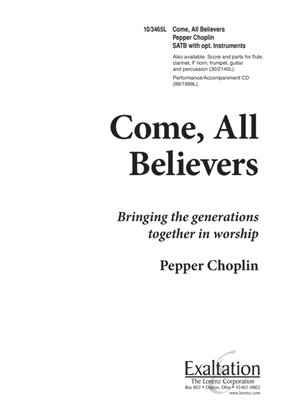Book cover for Come, All Believers