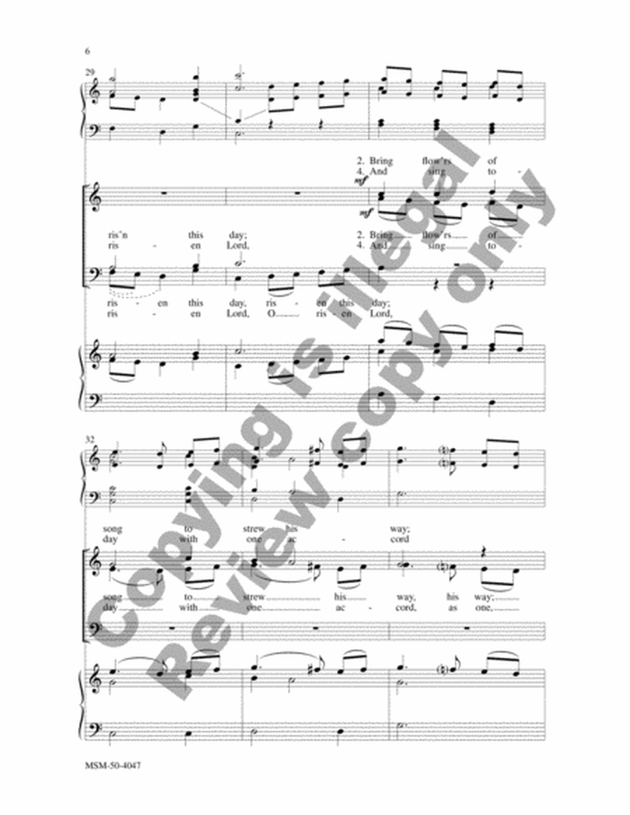 Good Christian Friends, Rejoice and Sing (Choral Score)