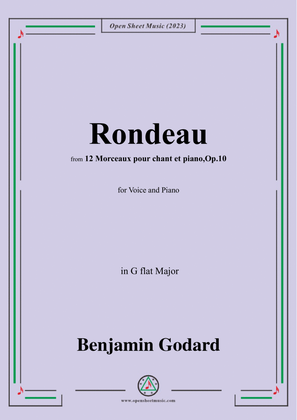 B. Godard-Rondeau,in G flat Major,Op.10 No.3