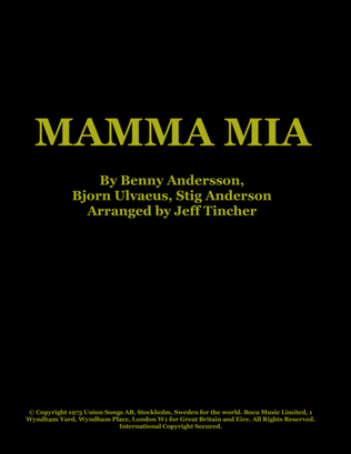 Book cover for Mamma Mia