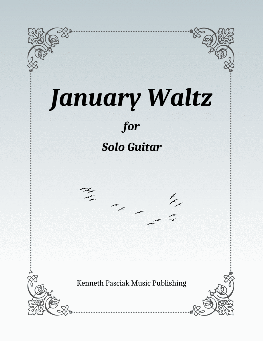 January Waltz (for Solo Guitar) image number null