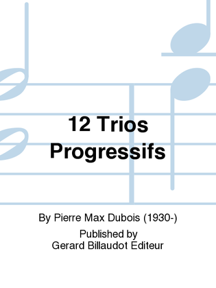 Book cover for 12 Trios Progressifs