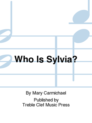 Book cover for Who Is Sylvia?