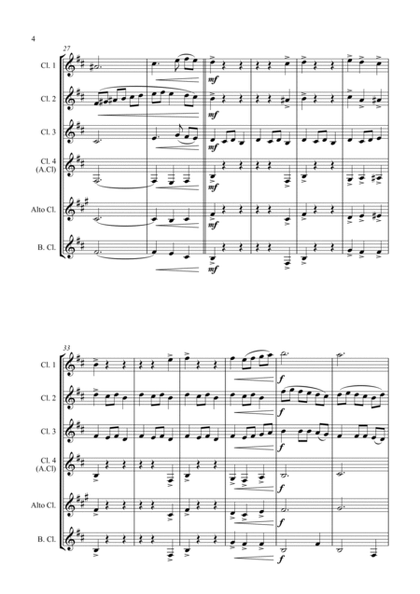 Fantasia on the Ukrainian Bell Carol - for Clarinet Choir image number null