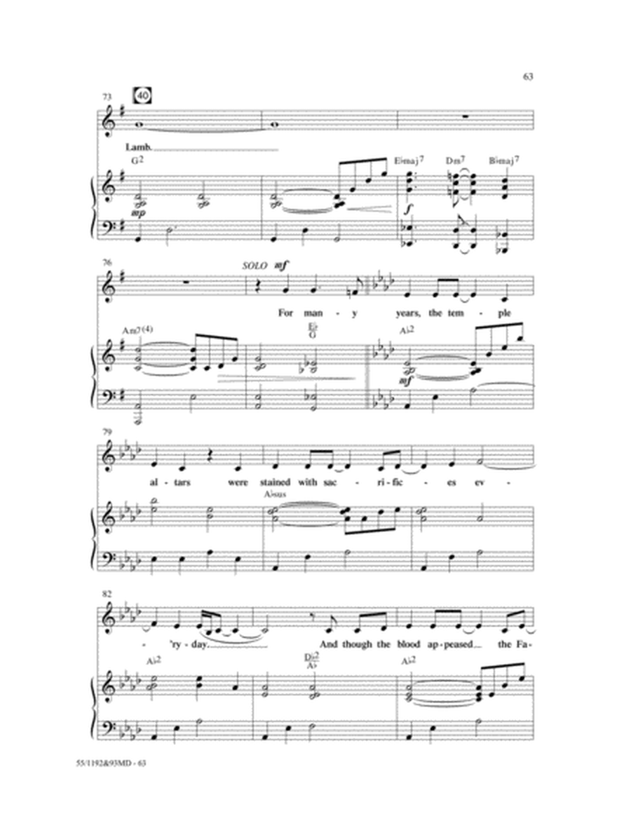 The Lamb - SATB with Performance CD