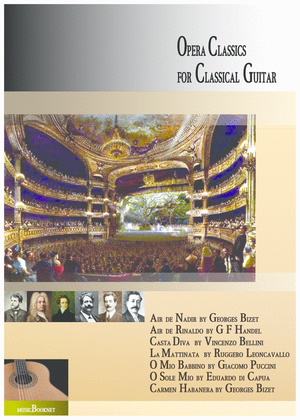 Book cover for Opera Classics for Guitar solo