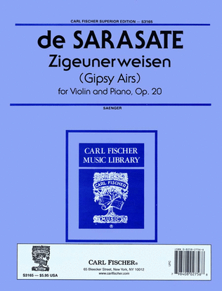 Book cover for Zigeunerweisen