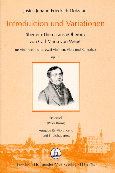 Introduktion und Variationen uber ein Thema aus  Oberon  von Carl Maria von Weber, op. 98