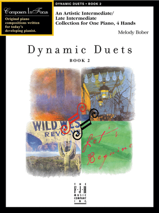 Book cover for Dynamic Duets, Book 2
