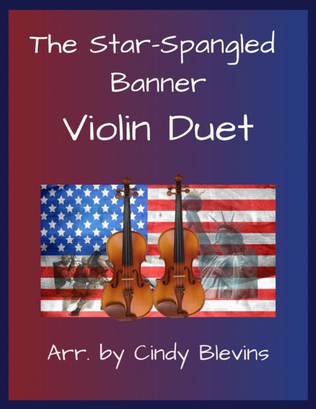 Book cover for The Star-Spangled Banner, Violin Duet