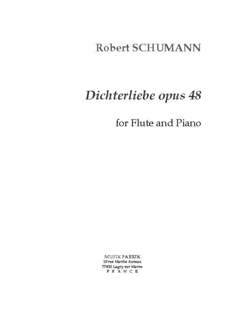 Dichterliebe, Opus 48