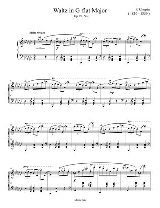 Chopin Waltz in G flat Major Op.70, No.1