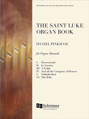 Book cover for The St. Luke Organ Book