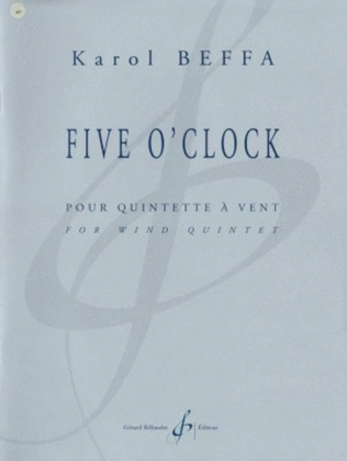 Book cover for Five O'Clock