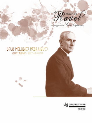 Book cover for Deux melodies hebraiques