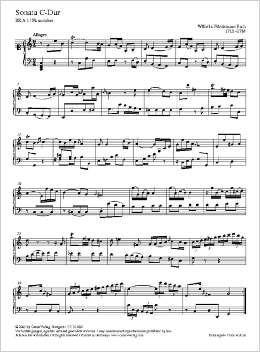 Gesamtausgabe Band 1 (Sonaten und Konzerte fur Cembalo solo, Konzert fur zwei Cembali)