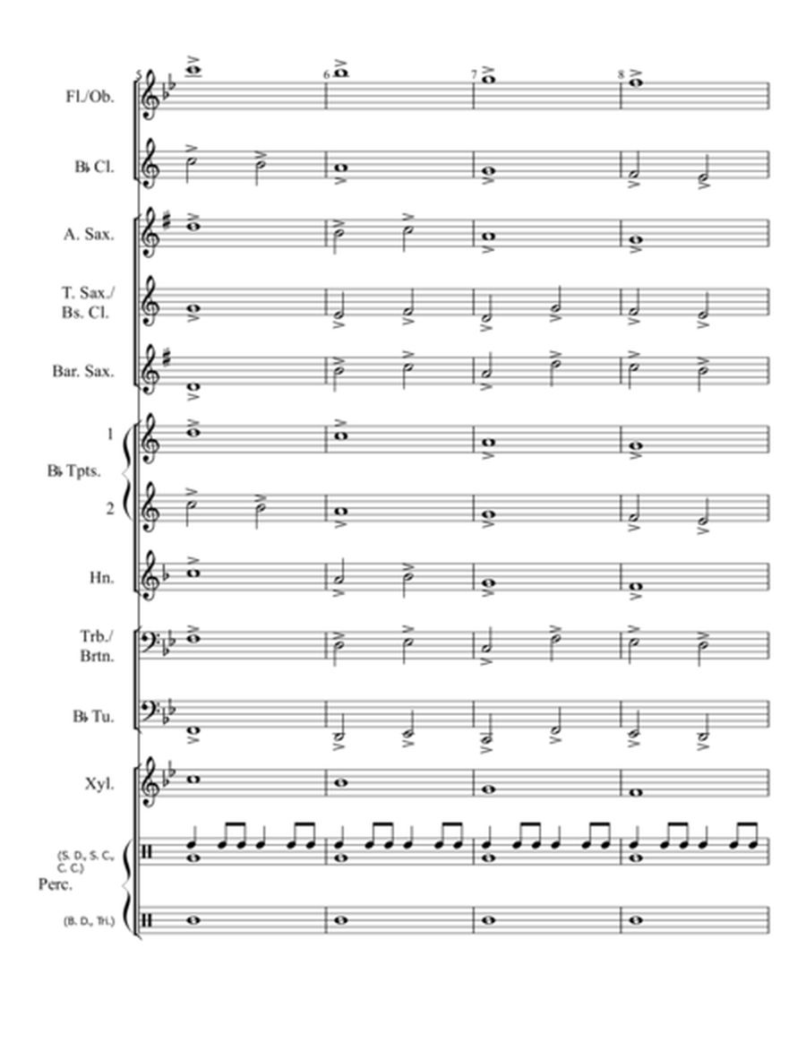 Gateway to Olympus - Conductor Score