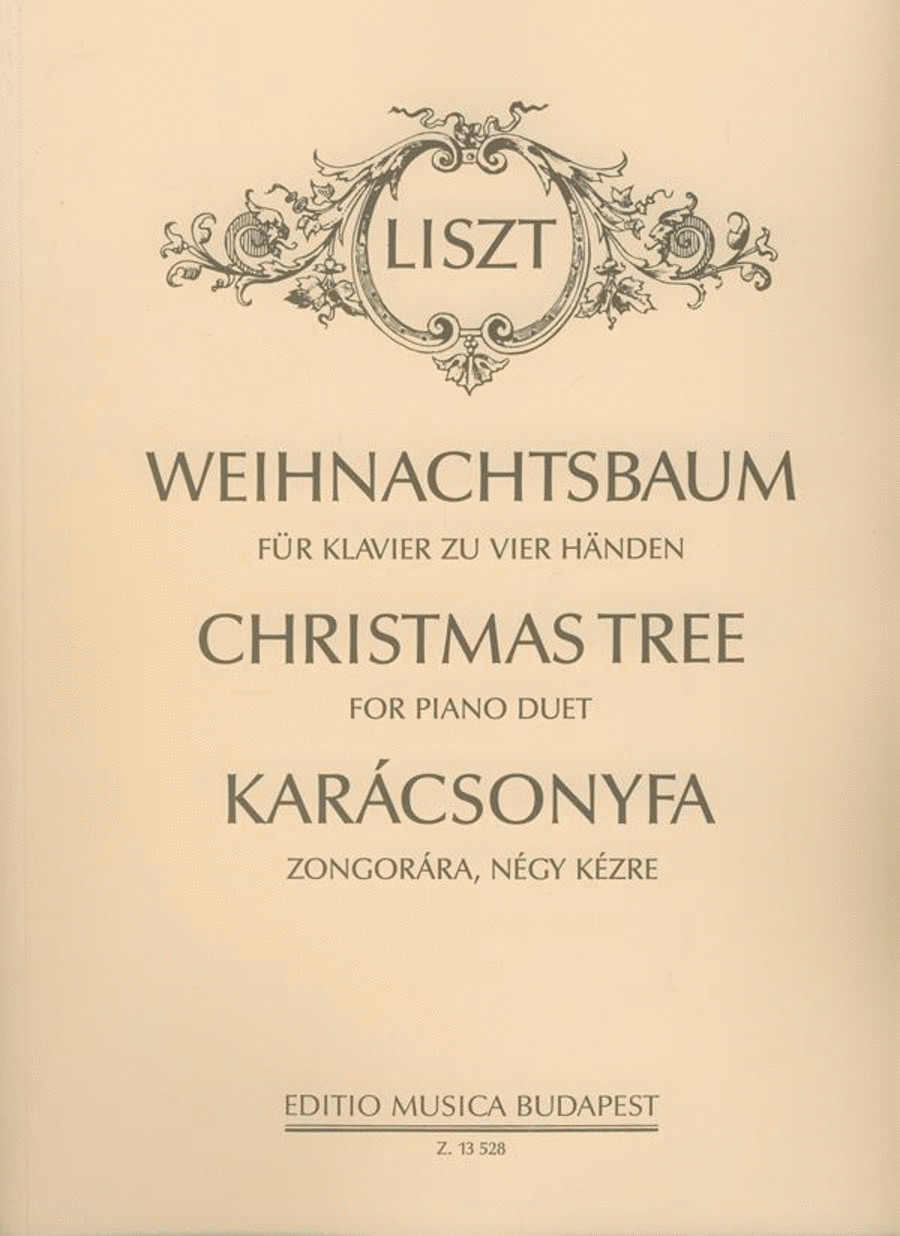 Weihnachtsbaum für Klavier zu vier Händen