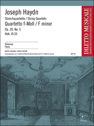 Streichquartett f-moll op. 20/5