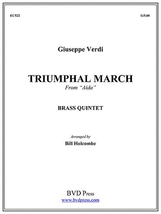 Book cover for Triumphal March from "Aida"