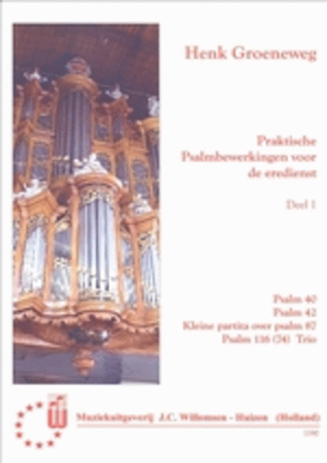 Book cover for Psalmbewerkingen Psalm 40 42 87 116