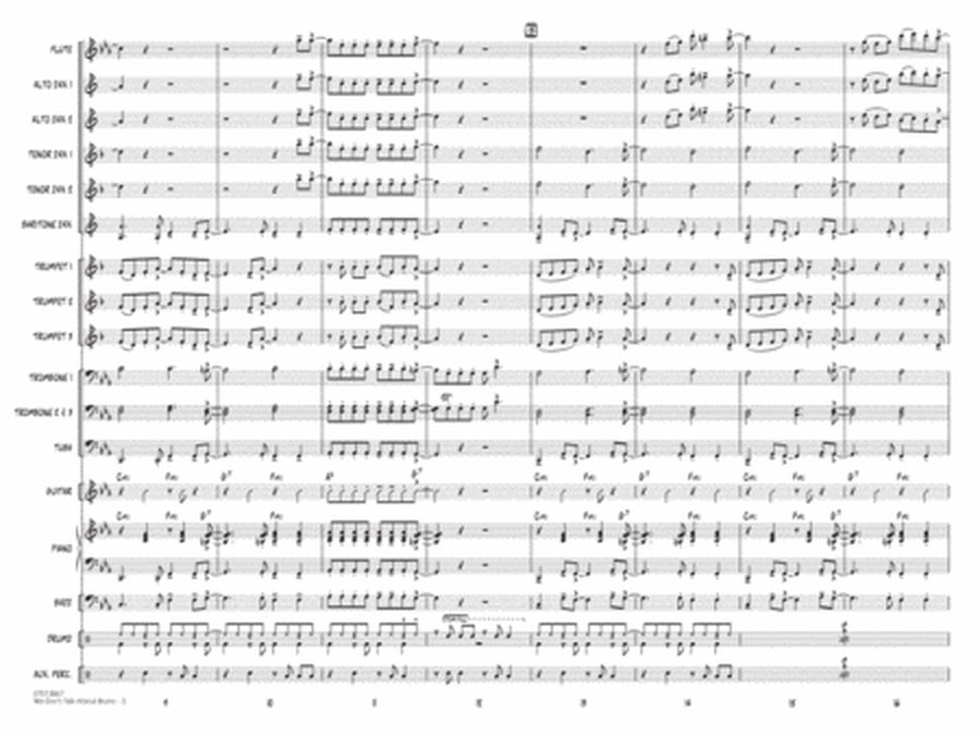 We Don't Talk About Bruno (from Encanto) (arr. Rick Stitzel) - Conductor Score (Full Score)