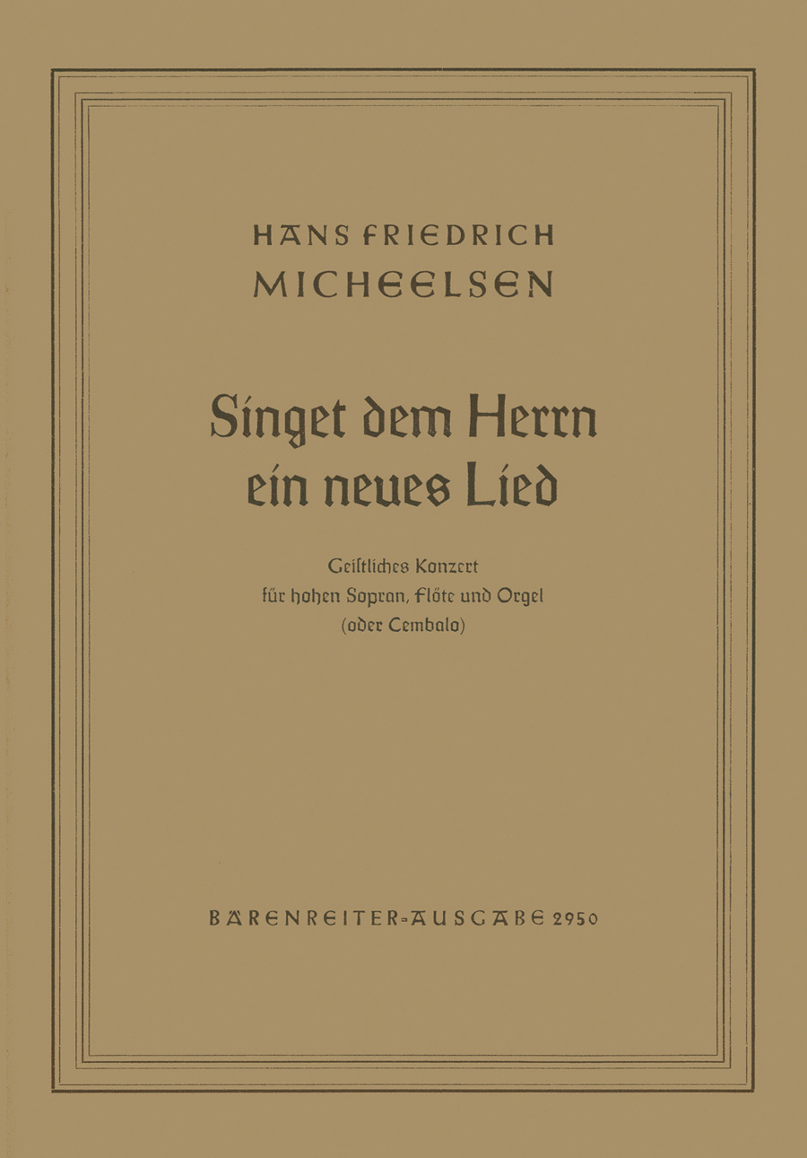 Singet den Herrn (1953)