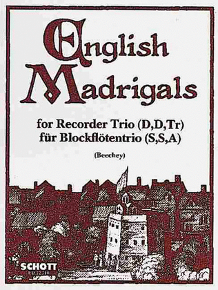 Book cover for English Madrigals