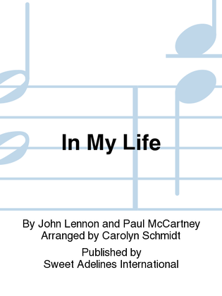 Book cover for In My Life