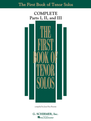 Book cover for The First Book of Solos Complete – Parts I, II and III