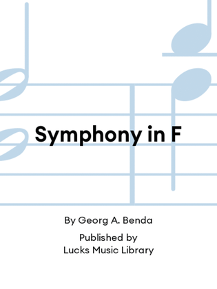 Book cover for Symphony in F