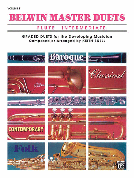 Belwin Master Duets (Flute), Intermediate Volume 2