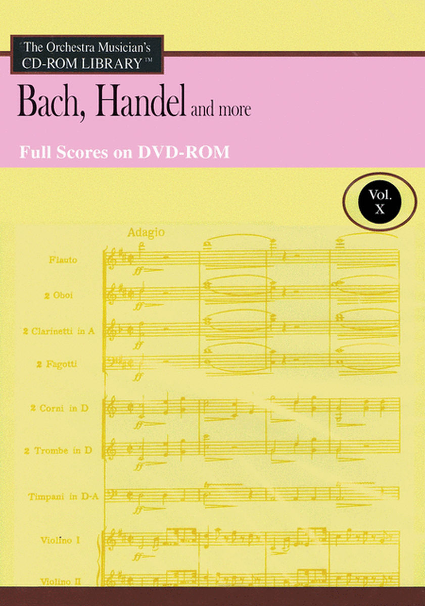 Bach, Handel and More - Volume 10