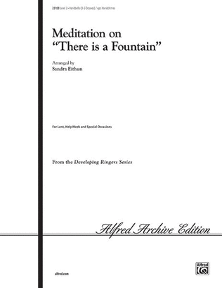 Book cover for Meditation on There Is a Fountain