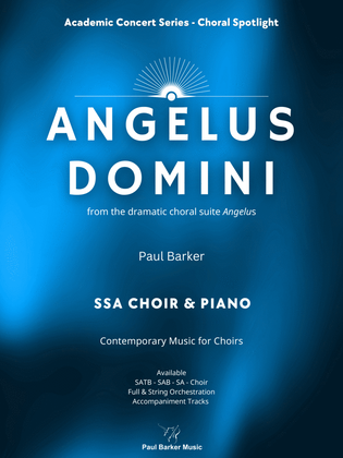 Book cover for Angelus Domini (SSA Choir & Piano)