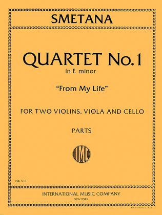 Book cover for Quartet In E Minor From My Life