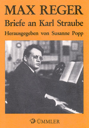 Book cover for Briefe an Karl Straube