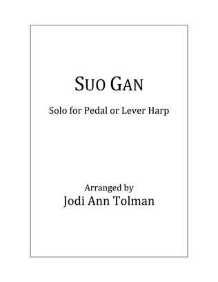Book cover for Suo Gan, Harp Solo